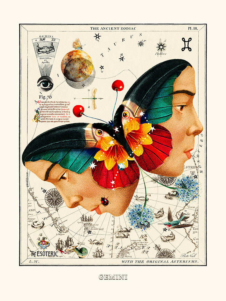 Gemini (Zodiaque Gémeaux) de Béto Val