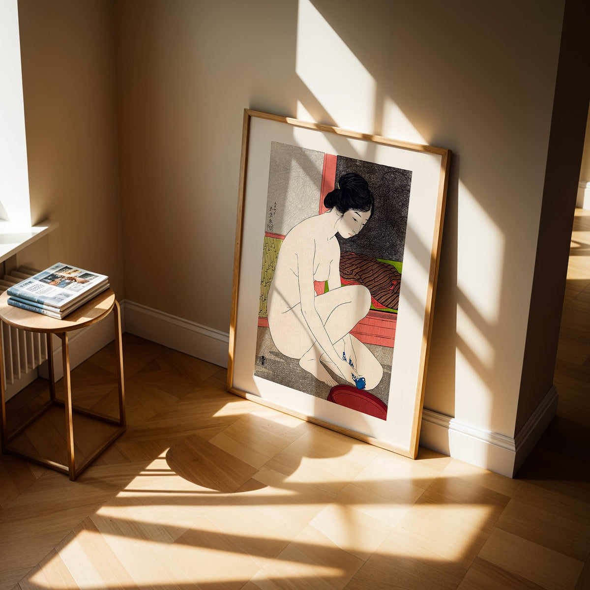 Femme sortant du bain de Goyō Hashiguchi