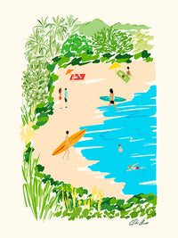 La baignade d'Élodie Clavier