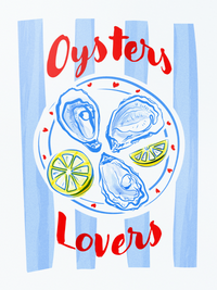 Oyster Lover - Métal - Risographie