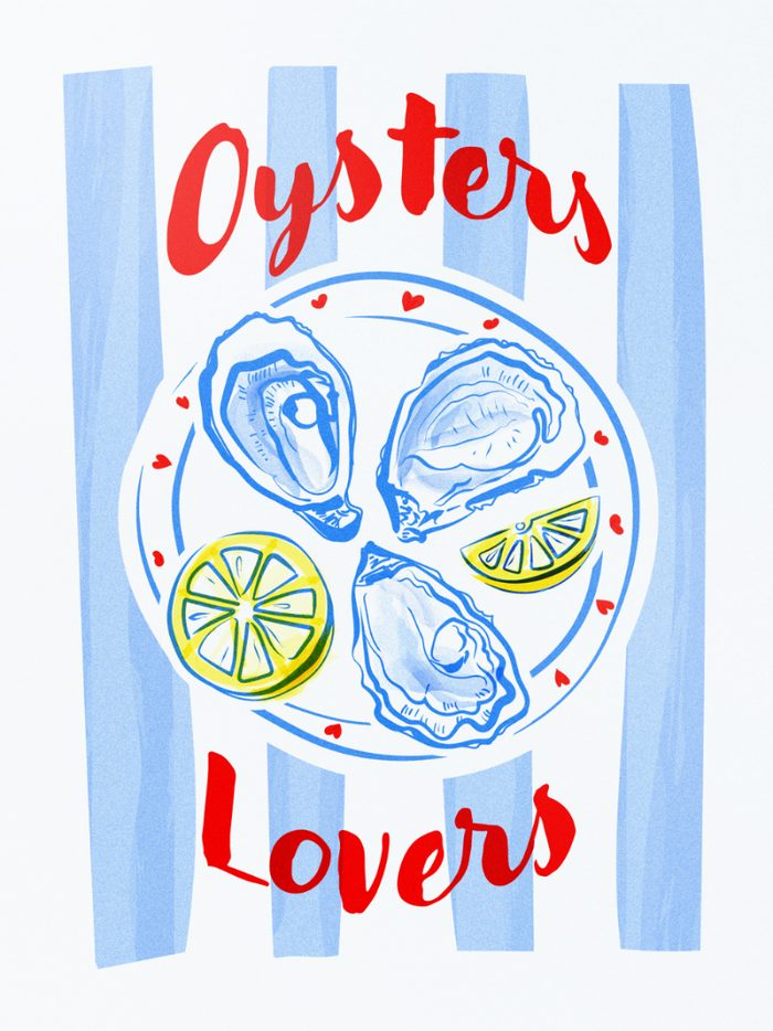 Oyster Lover - Métal - Risographie