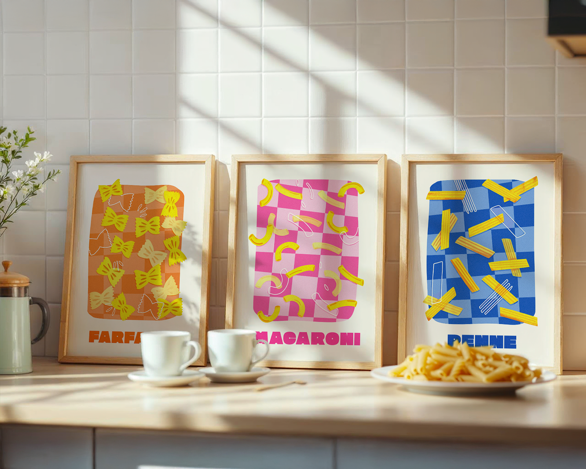 Farfalle en pagaille - Risographie