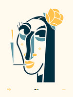 Rossy de Palma sans fond Jaune