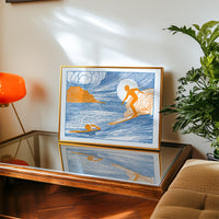 Stowaway in Paradise (paysage bichromie)