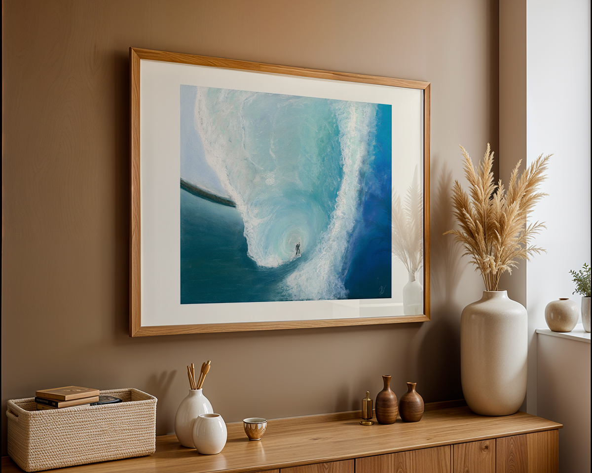Surfing in pastel - Nils - Joséphine Fischmeister