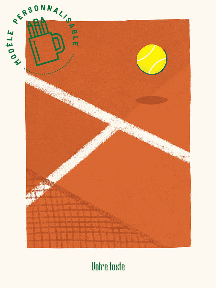By Salam - Tennis (Personnalisable)