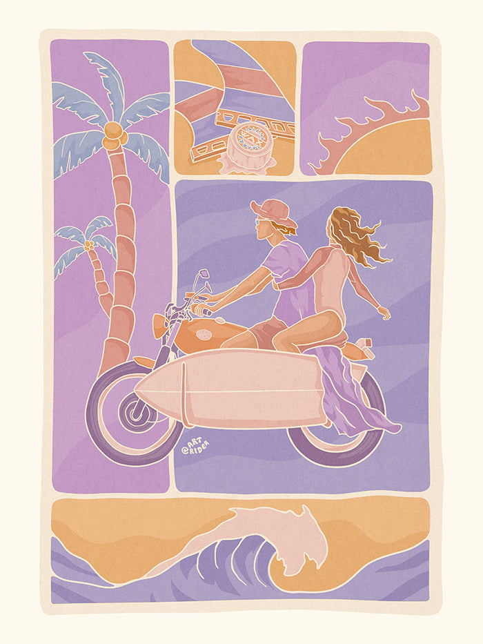 Tropical Surf Trip - Art Rider
