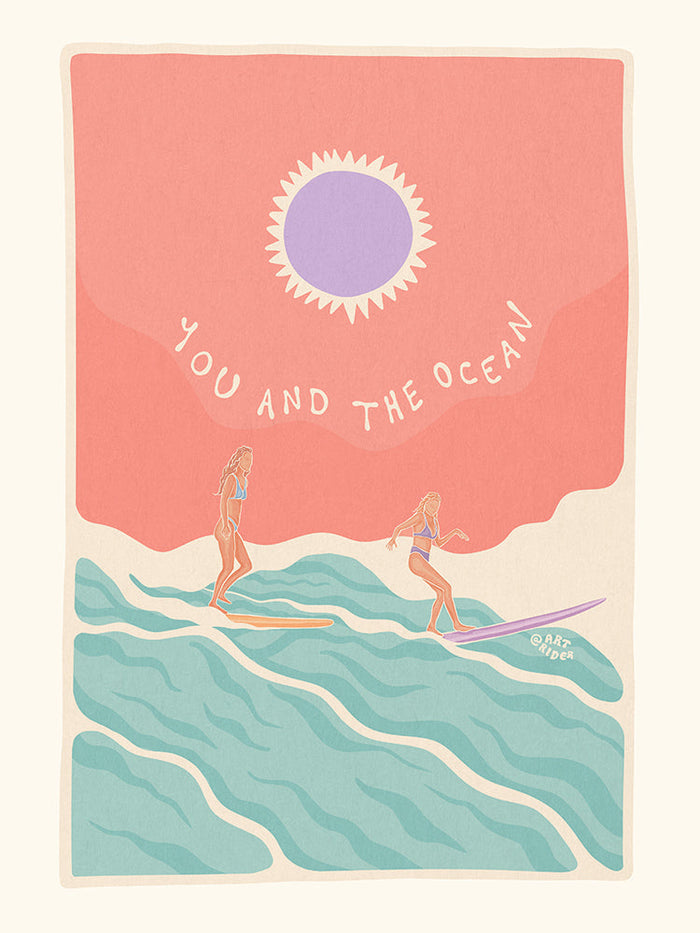 You and the ocean - Art Rider