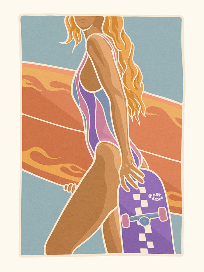 Skate Surf  - Art Rider