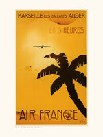 Air France / Marseille-Les Baléares-Alger en 5 h A003
