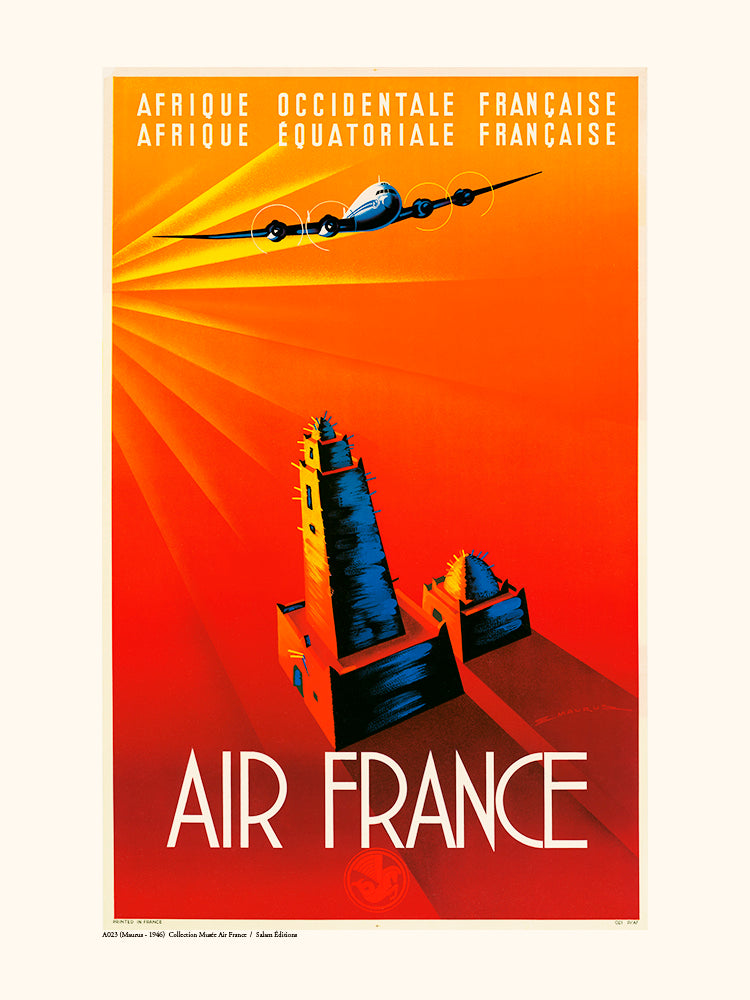 Air France / West and Equatorial Africa A023