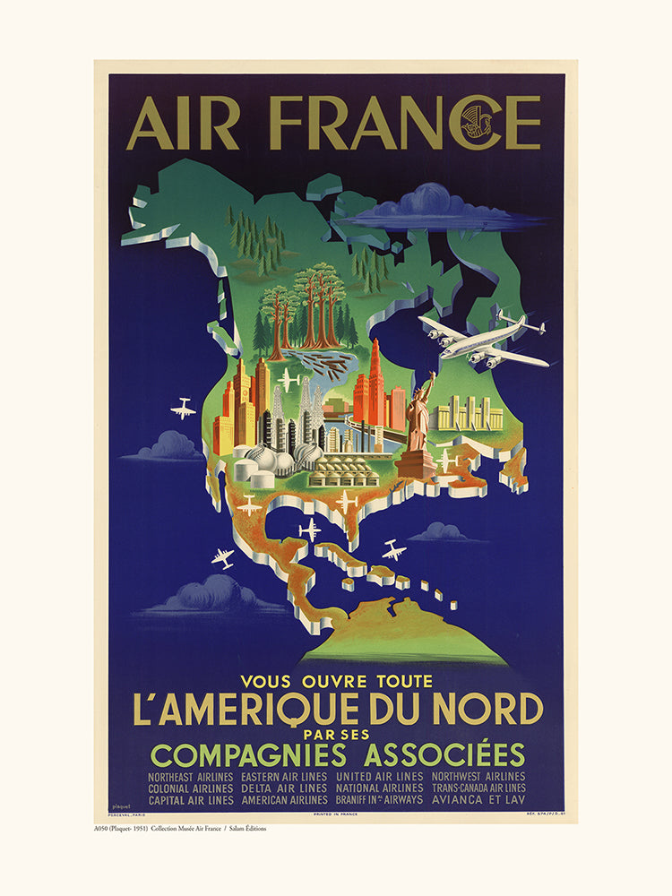 Air France / L'Amérique du Nord A050