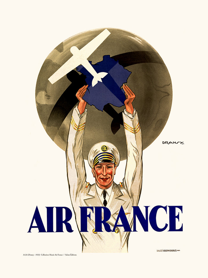 Air France / Première Affiche de la compagnie A124
