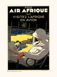 Régie Air Afrique / Visita África en avión A166