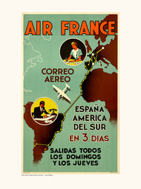 Air France / Espana America in 3 days A298