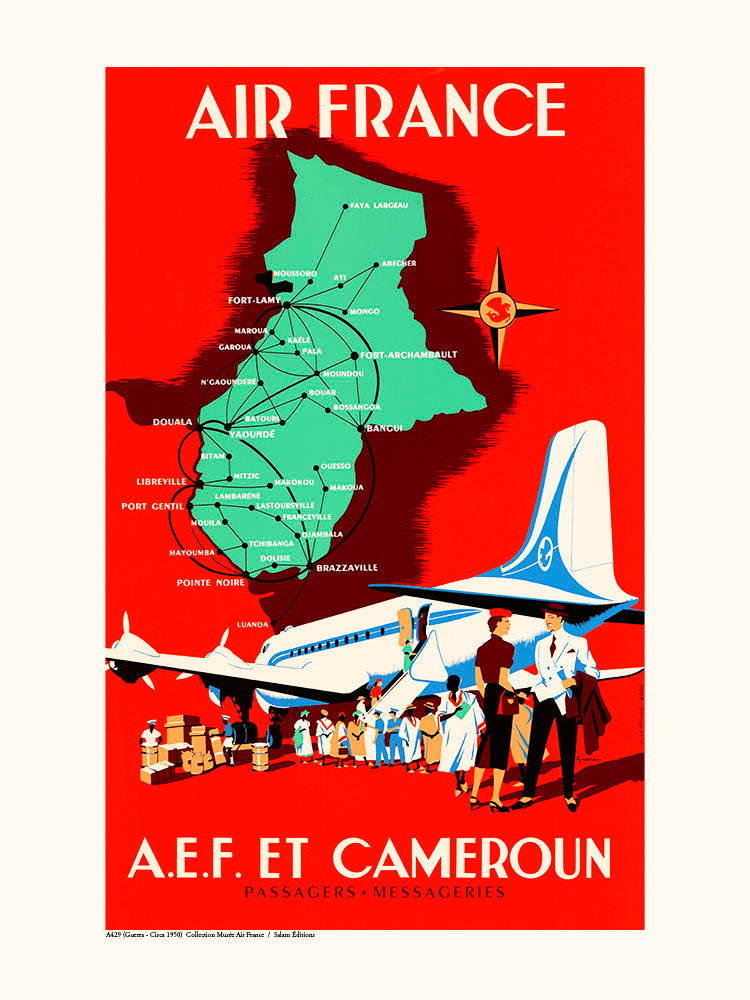 Air France / AEF y Camerún A429