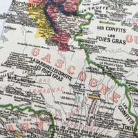 Carte gastronomique par Alain Bourguignon
