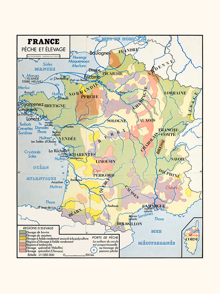 Francia pesca y crianza