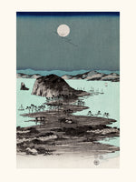 Hiroshige 8 vues de Kanagawa 2/3
