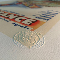 Air France / WORLD MAP Celeste A283