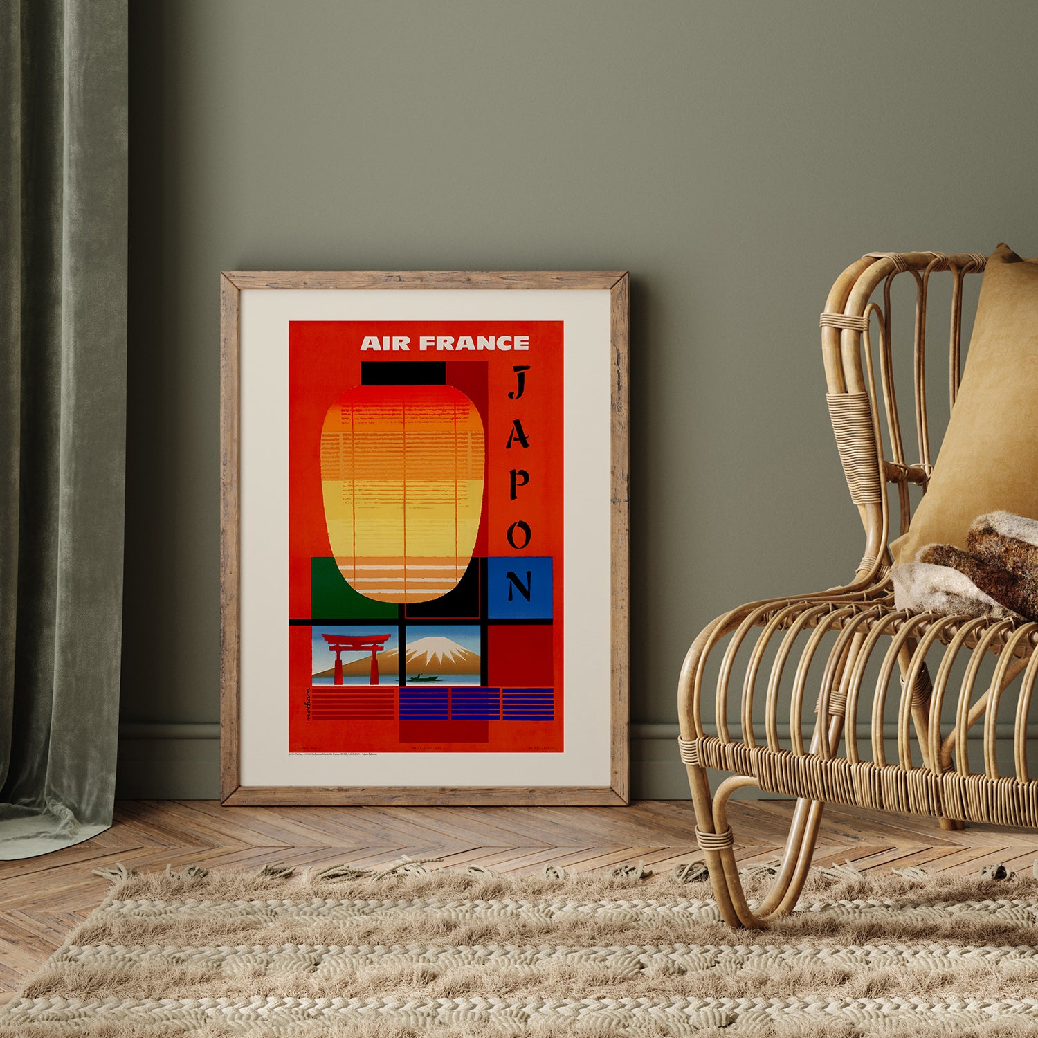 Air France AD / Japon A103 – Cartes-gravures.com
