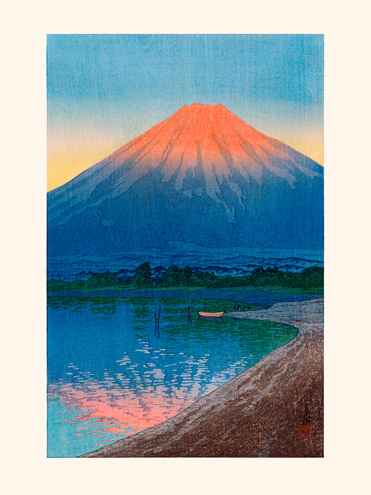 Kawase Hasui, Lac Yamanaka - 1931