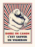 Copie de Boire un canon c'est sauver un vigneron