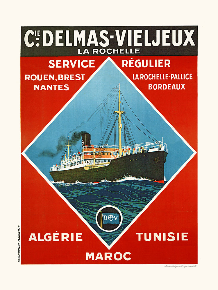 Cie Delmas Vieljeux (Red)