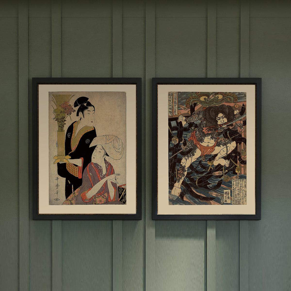 Utamaro Le neuvieme mois de la serie 5 festivals amoureux