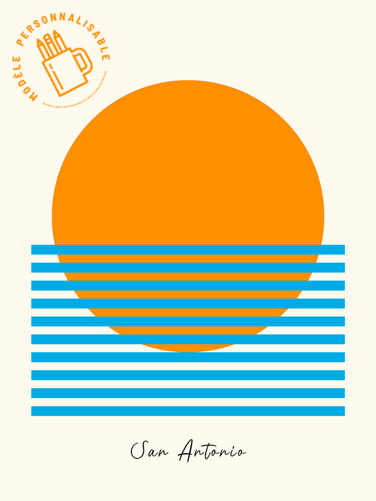 Sunset Personnalisable